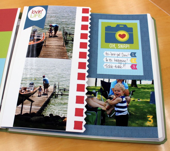 Creative Memories Cut Page Technique