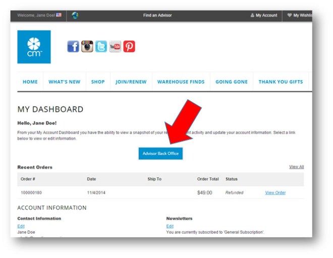 Steps to become a CM Advisor