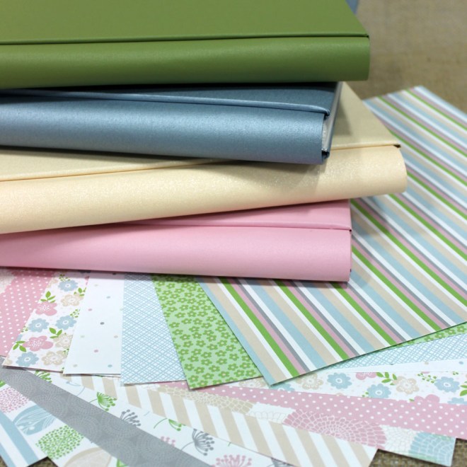 Pretty in Pastel Papers