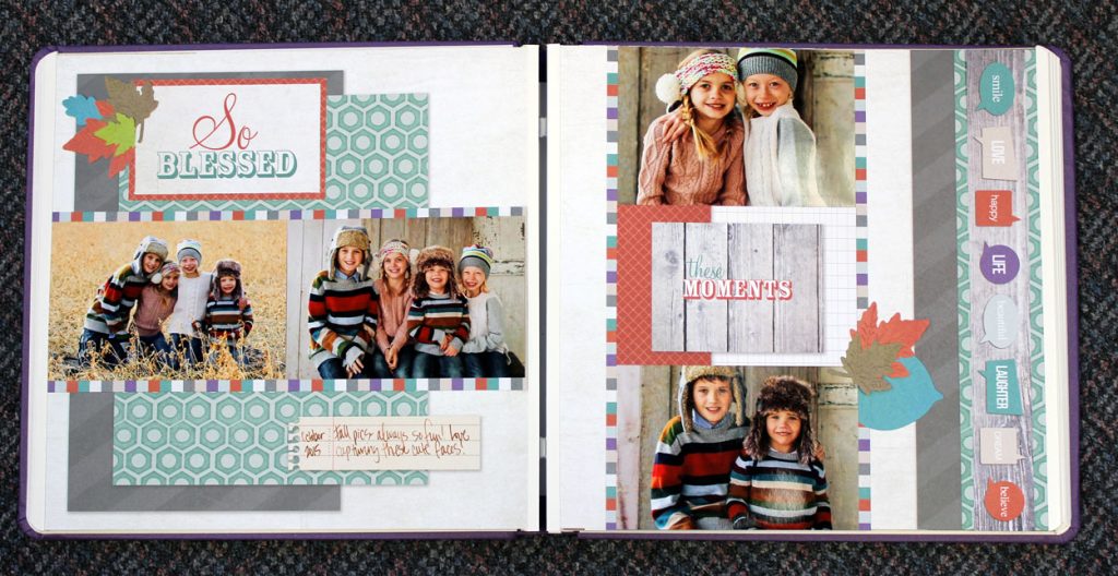 Birthday Bash Week Project Idea 2: Fall Page Layouts you’ll love!