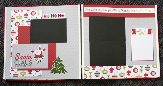 Holiday Page Layout