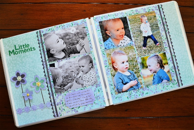 One Scrapbook Page Three Ways