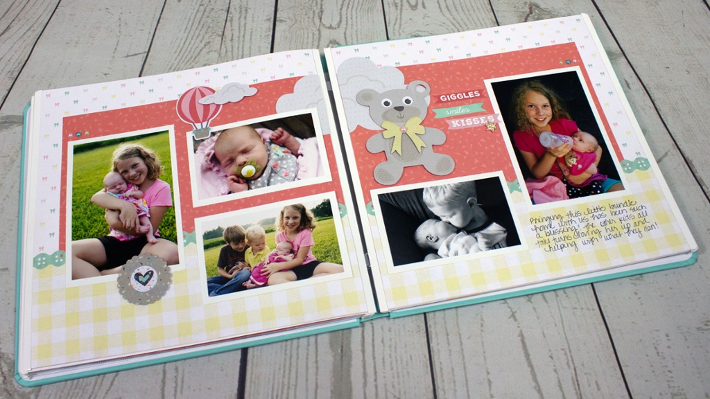 Pinterest Inspired Scrapbook Layouts For Your Newborn: Part 1