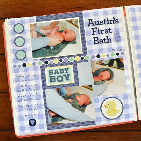 10 Firsts to Include in Your Baby Scrapbook Album