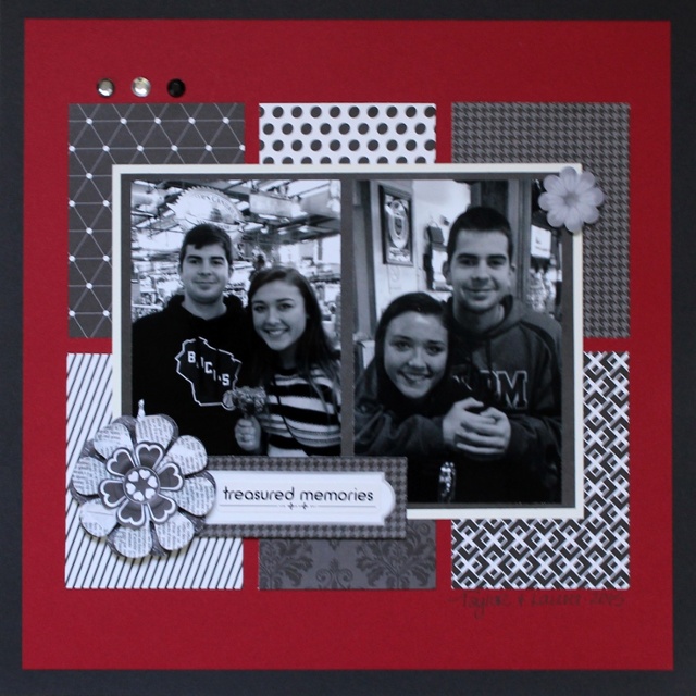 Pinterest Style Scrapbook Layouts Using CM Products