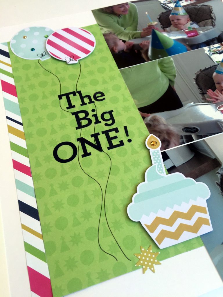 Celebration Layouts with the Soiree Scrapbooking Collection