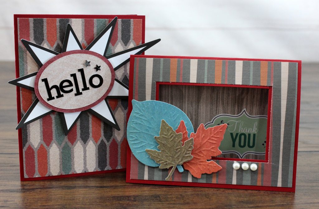 Croptoberfest Cards and Scrapbook Layout Ideas