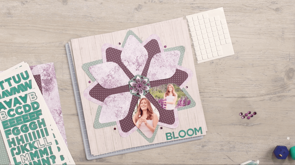 A Gem of a Layout – using Gemstone Patterns