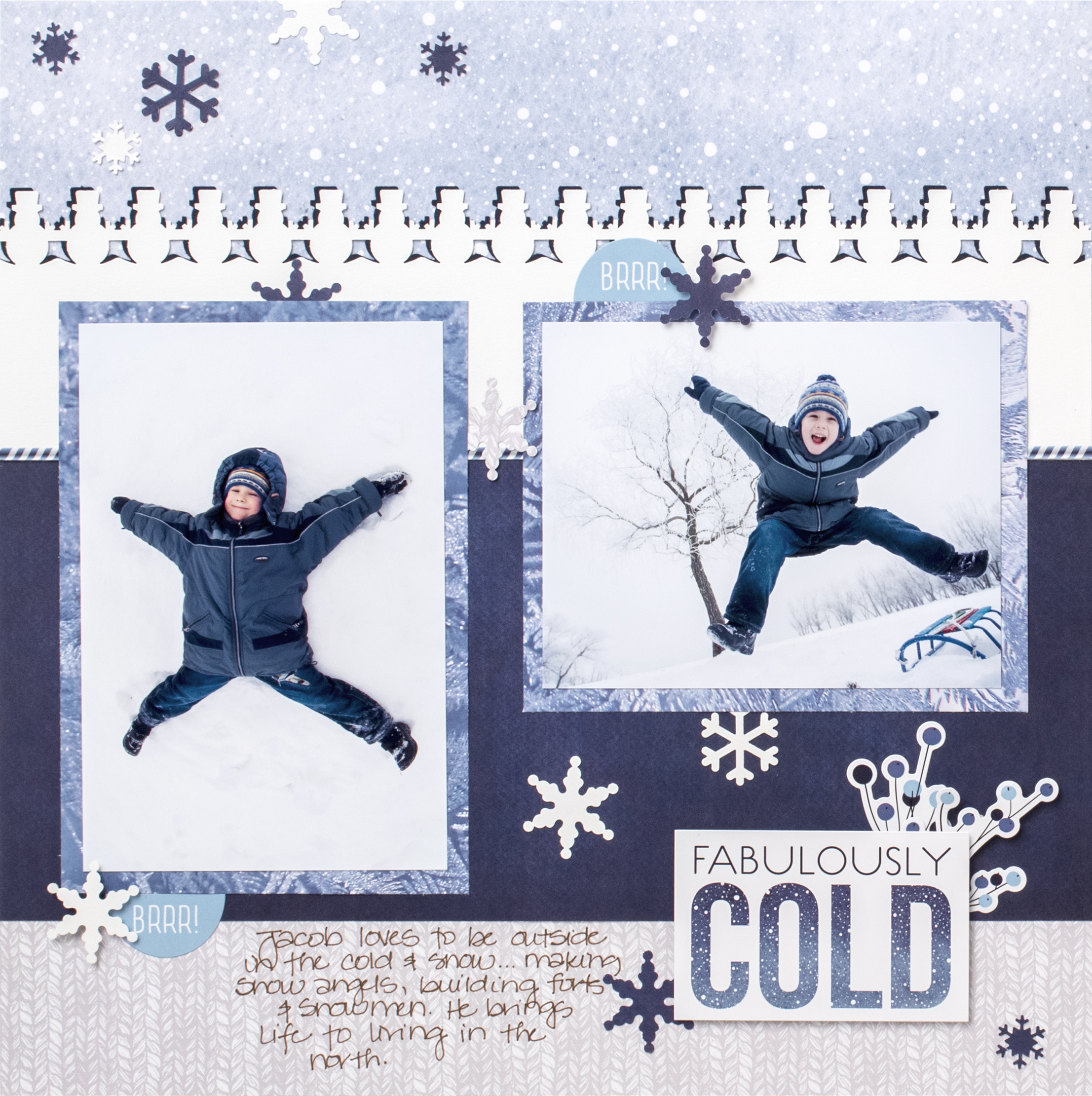 Snowflake-Punch-Snowman-BMC-Glacier-Layout-Project-Creative-Memories