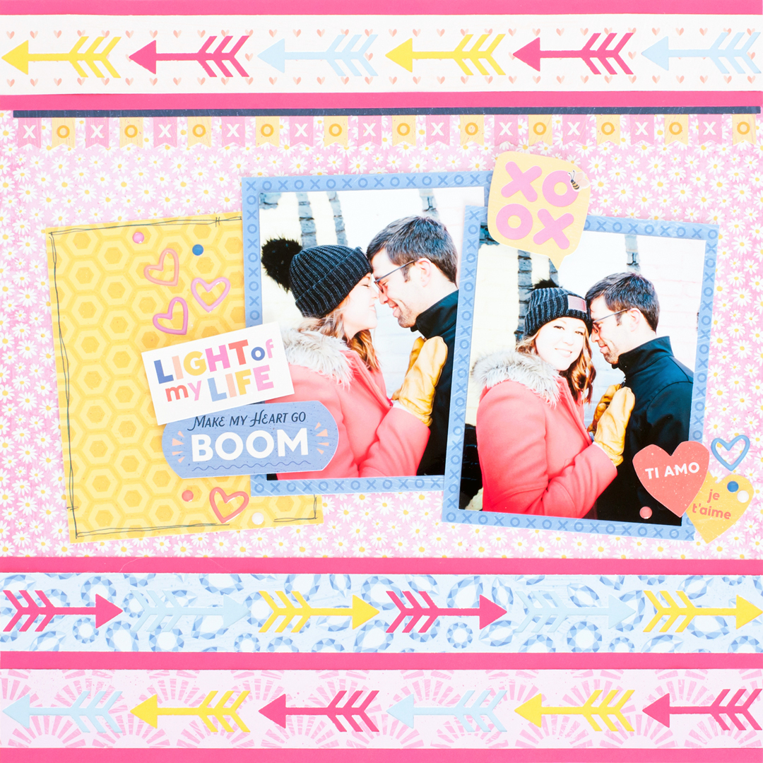 Bee-Mine-Arrow-Border-Layout