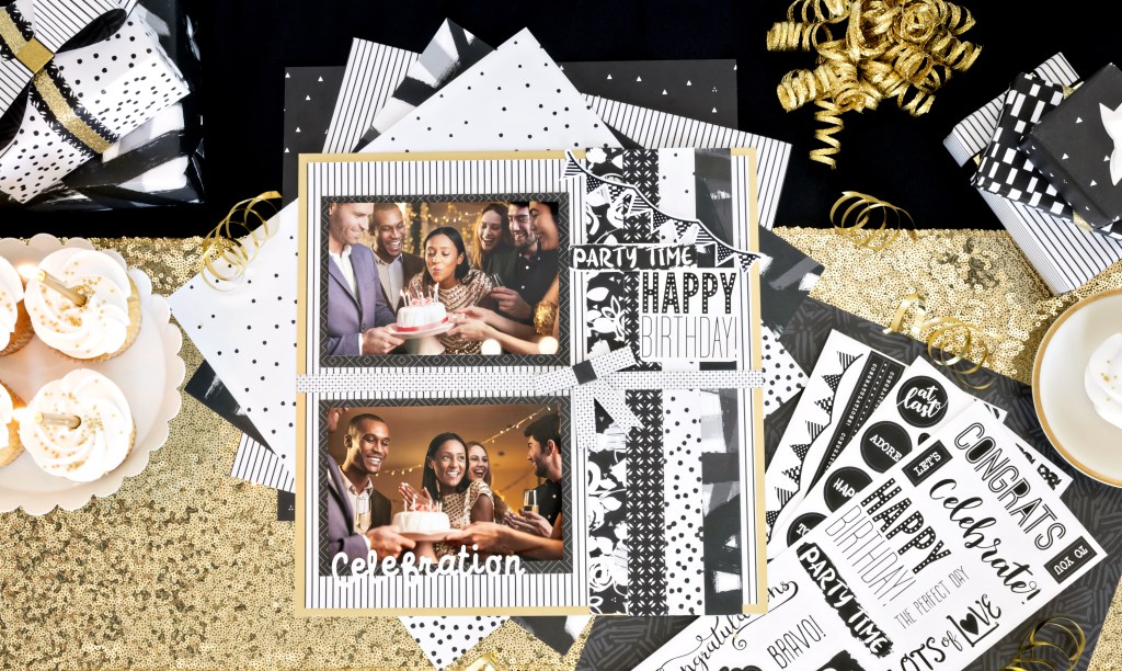 Happy Birthday Scrapbook Layout Idea in 7 Easy Steps ?