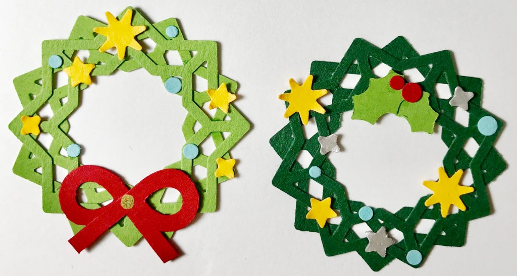 Christmas in April: Make Wreaths Using the Starburst Punch