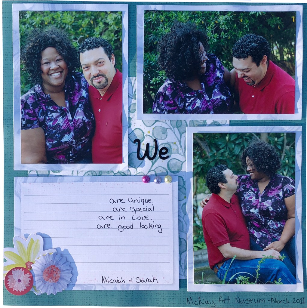 Bring on Spring! Full Bloom Scrapbooking Layout