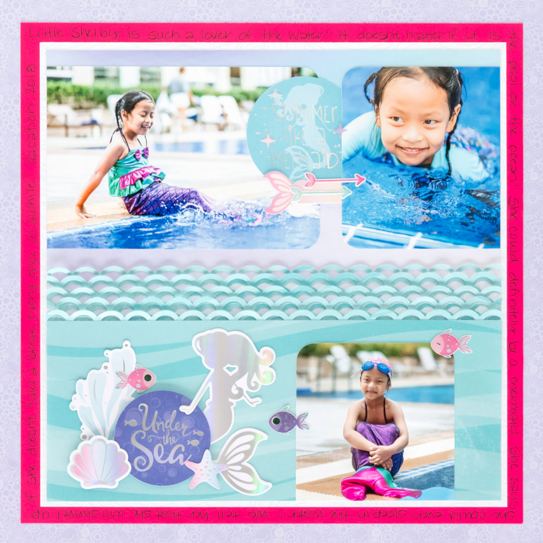 Mermaid-Cove-Scrapbooking-Layout-Creative-Memories