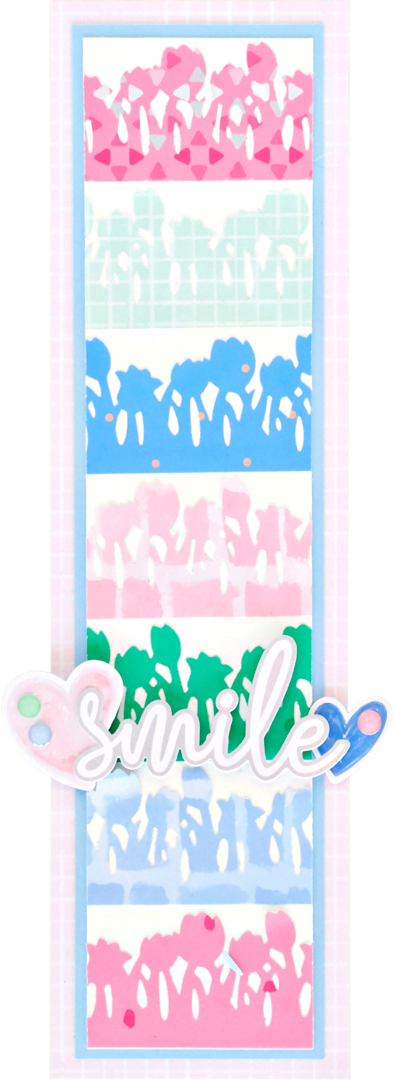 Tulips-Border-Punch1-Border-Creative-Memories