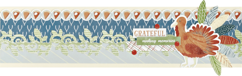 Come Back for Seconds with these Thanksgiving Scrapbook Borders
