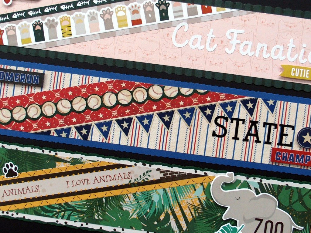 Make Fantastically Fun Themed Scrapbook Borders with Theme Packs