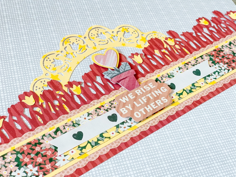 Make Your Layouts Feel Floral with these Spring Scrapbook Borders