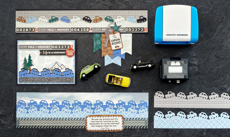 Fuel Some Fun With This DIY Postcard and Road Trip Scrapbook Borders