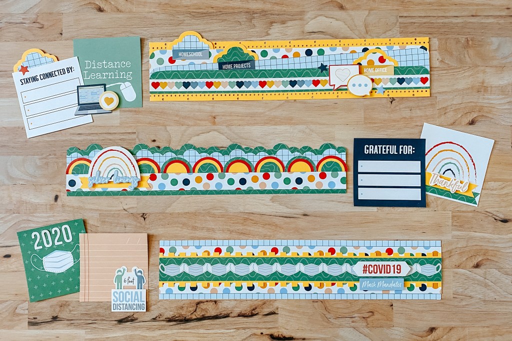 Find Silver Linings With These COVID-19 Scrapbook Borders