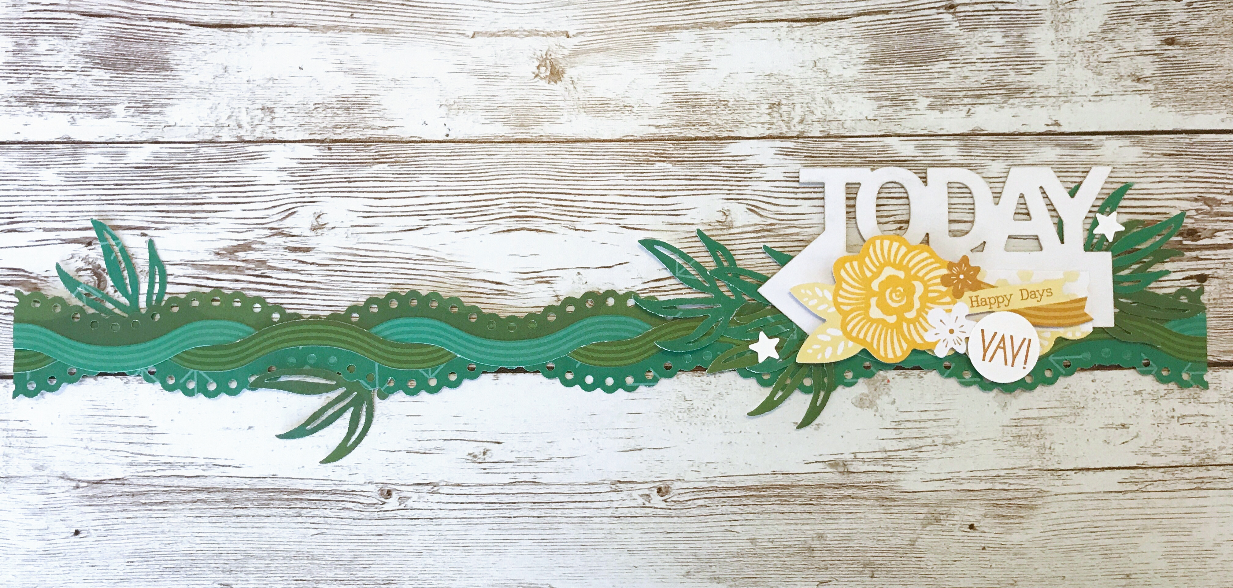 Get a Thrill for Some Frills With These Ruffle Scrapbook Borders – The ...