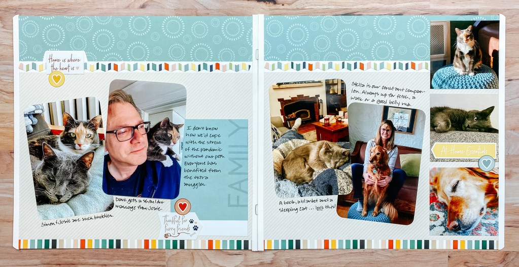 Feature At-Home Fun With These Fast,  Fabulous and Easy Staycation Scrapbook Layouts