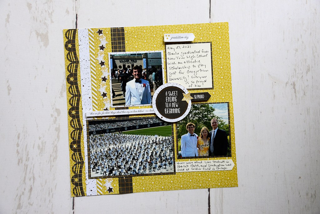 Celebrate Commencement With This Graduation Scrapbook Layout