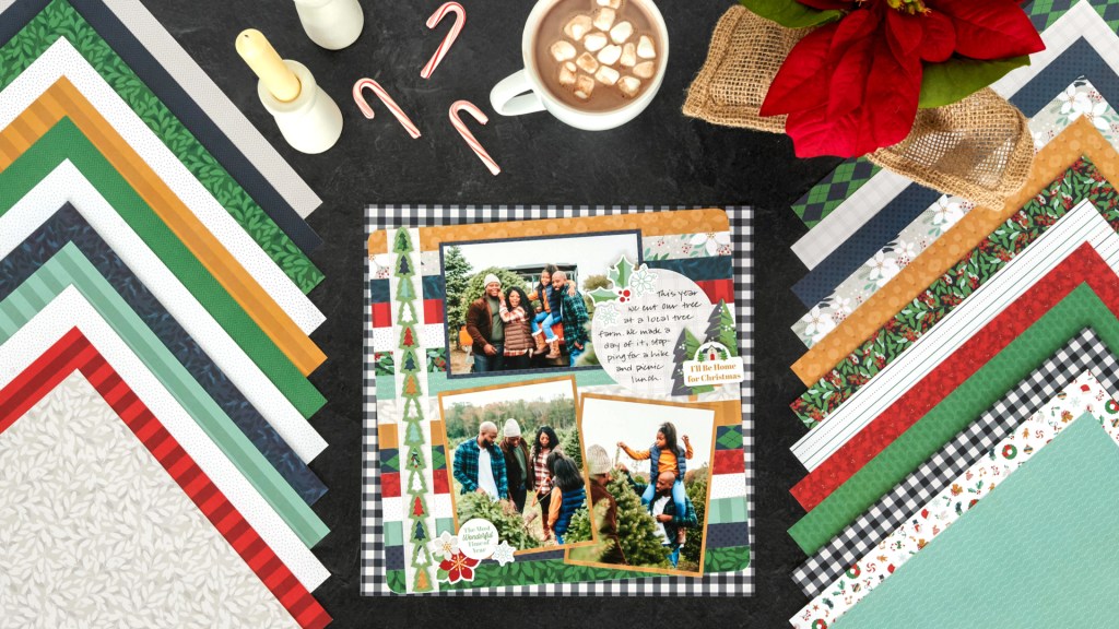 Fir Real, This Christmas Scrapbook Layout Is Tree-mendous