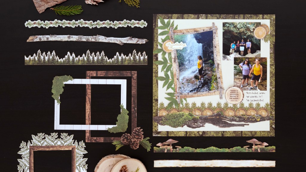 Hike to New Creations With This Nature Scrapbook Layout