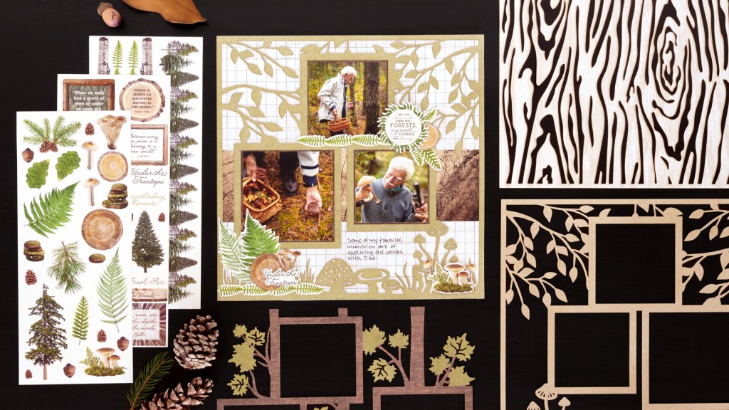 Forage for Creativity With This Forest Scrapbook Idea