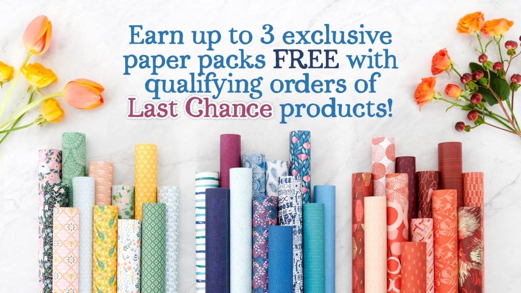 Take On the #2021DecemberBONUS Challenge: Last Chance Promo Paper Packs
