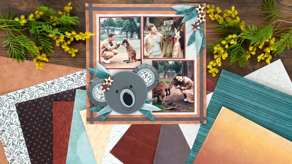 Astoundingly Aussie: Australia Scrapbooking Layout