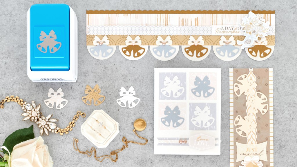 Ring in Details With These Wedding Scrapbook Ideas Featuring a Bell Punch