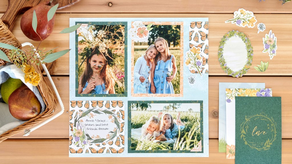 Chase Butterflies And Your Memories With This Spring Scrapbook Layout