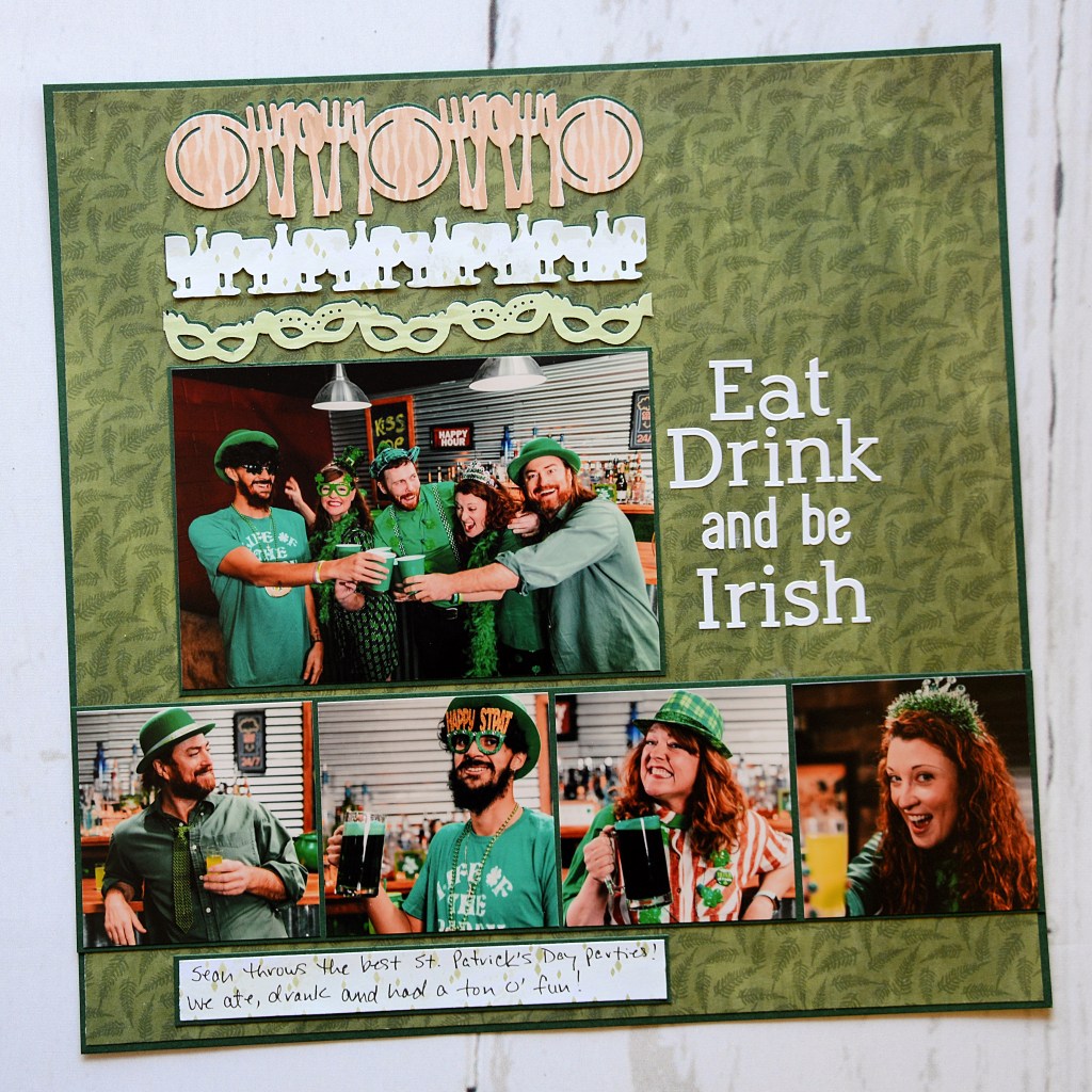 Say Sláinte With This St. Patrick’s Day Scrapbook Layout