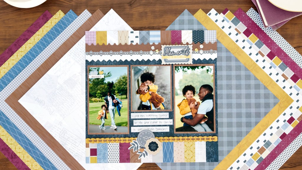 Care For Your Kin With This Family Scrapbook Layout