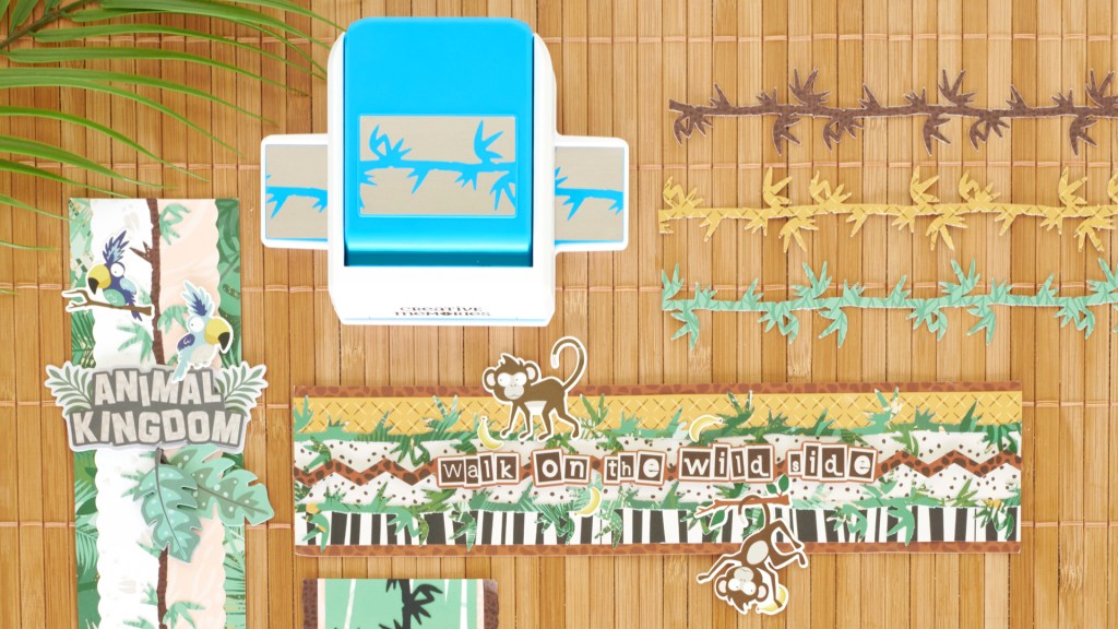 Knock Your Stalks Off: Bamboo-tiful Animal Scrapbook Borders