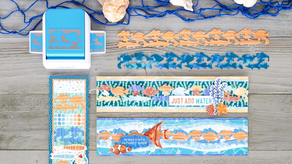 Cast Your Catch Of The Day: Fish Border Scrapbooking Ideas
