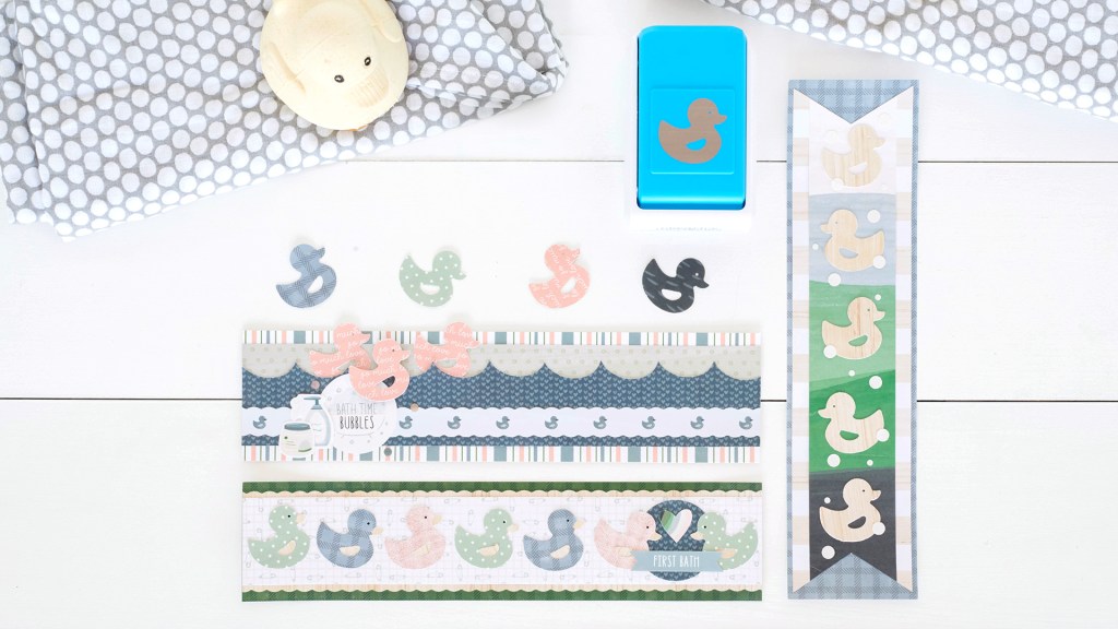 From Naptime To Scrap Time: Baby Scrapbook Borders
