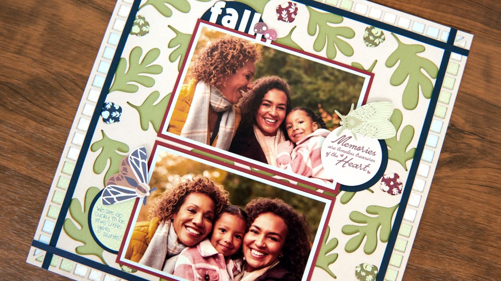 Rake Up Your Memories On This Fall Scrapbook Layout: Croptoberfest 2022