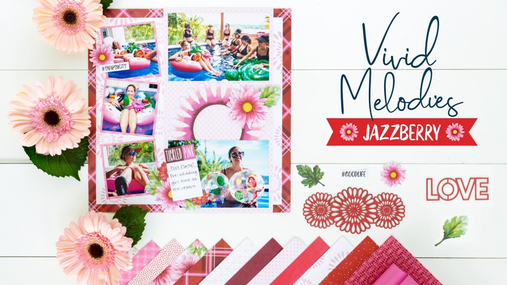 Say Va-Va-Bloom With This Pink Scrapbook Layout
