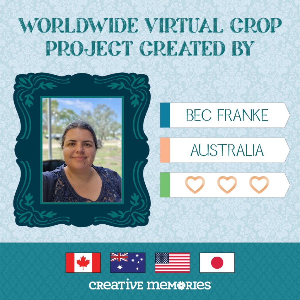 Worldwide Virtual Crop project created by Bec Franke from Australia.