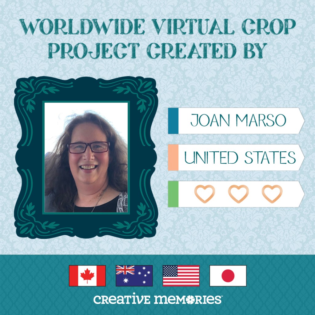 Worldwide Virtual Crop project created by Joan Marso from the United States.