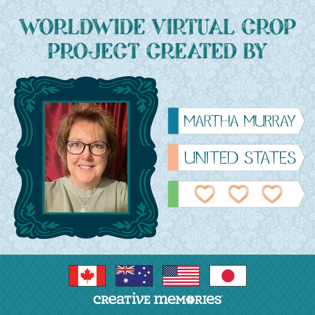 Worldwide Virtual Crop project created by Martha Murray from the United States.