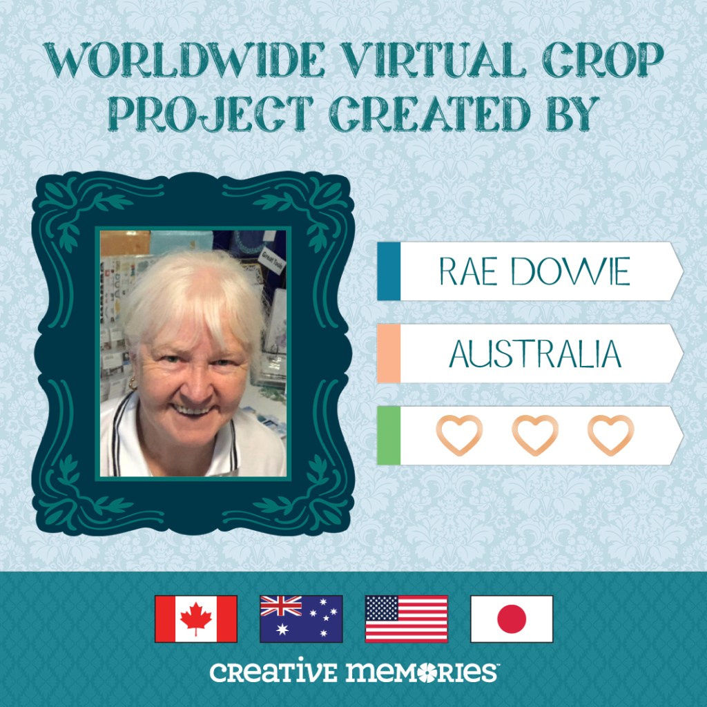 Worldwide Virtual Crop project created by Rae Dowie from Australia.