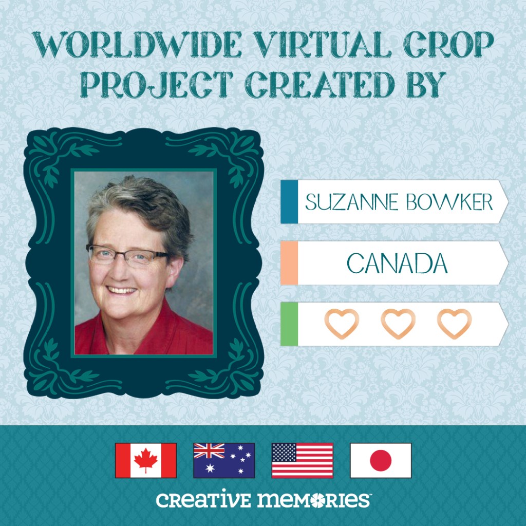 Worldwide Virtual Crop project created by Suzanne Bowker from Canada.