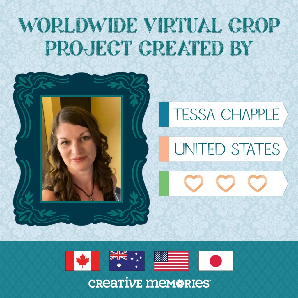 Worldwide Virtual Crop project created by Tessa Chapple from the United States.