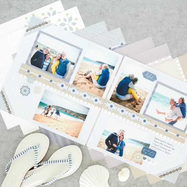 Soothe Your Soul With This Peaceful Scrapbook Layout