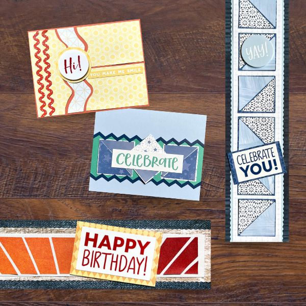 Spice Up Your Project Spectrum: Tonal Scrapbook Borders And DIY Cards