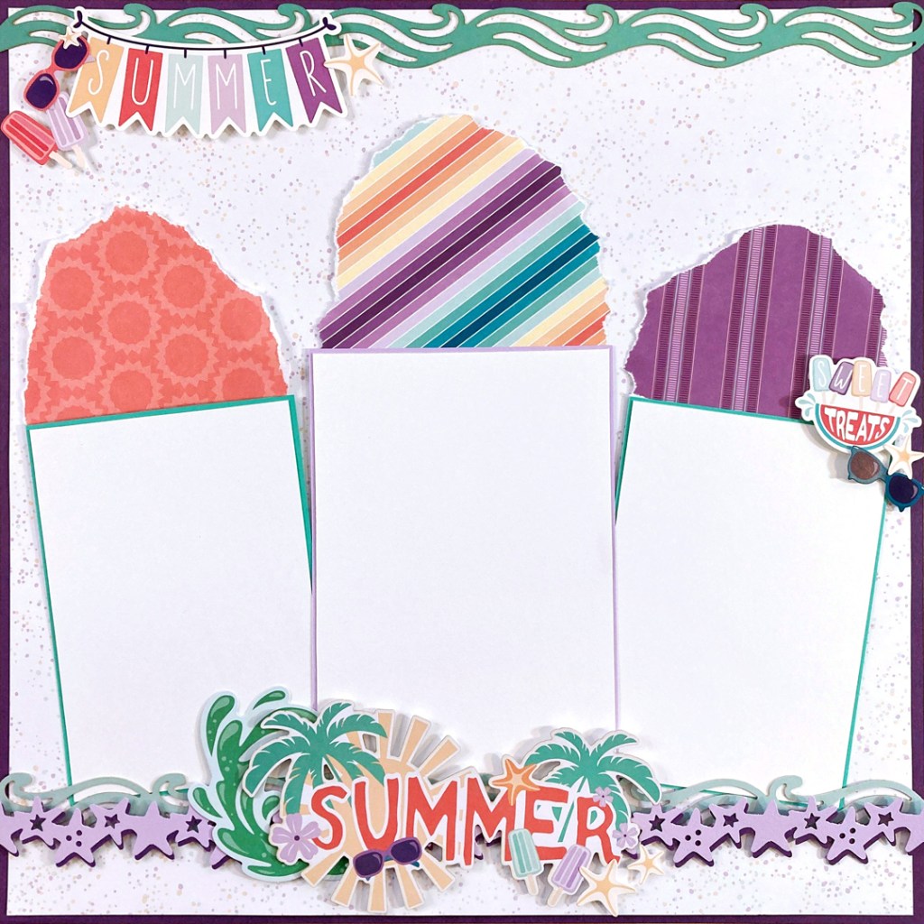 This Summer Scrapbook Layout Is A Real Sweet Treat